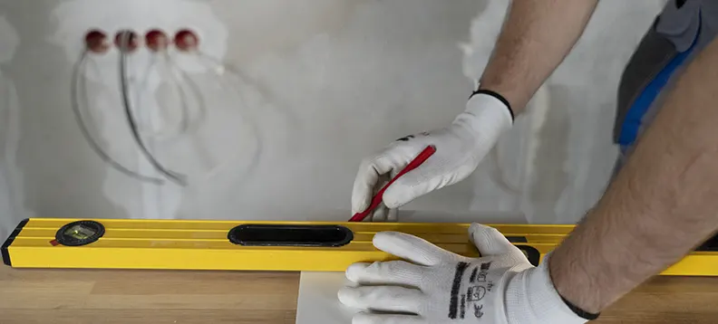 Counter tops installation