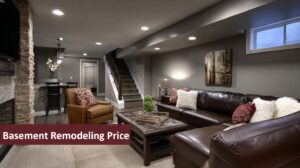 Bacement remodeled into living space