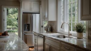 A beautifully designed modern kitchen