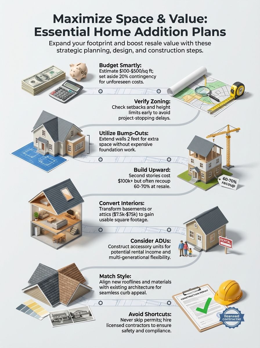 Essential Home Addition Plans To Maximize Space And Home Value Essential Home Addition Plans To Maximize Space And Home Value