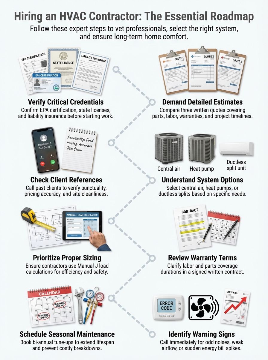What To Know Before Hiring An HVAC Contractor For Your Home What To Know Before Hiring An HVAC Contractor For Your Home