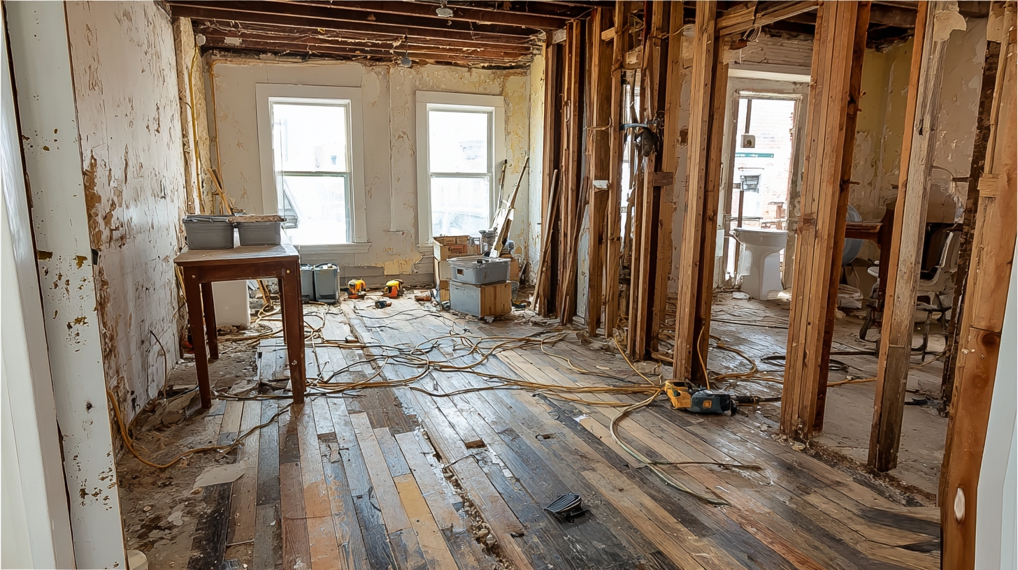 Full gut home renovation in qUEENS