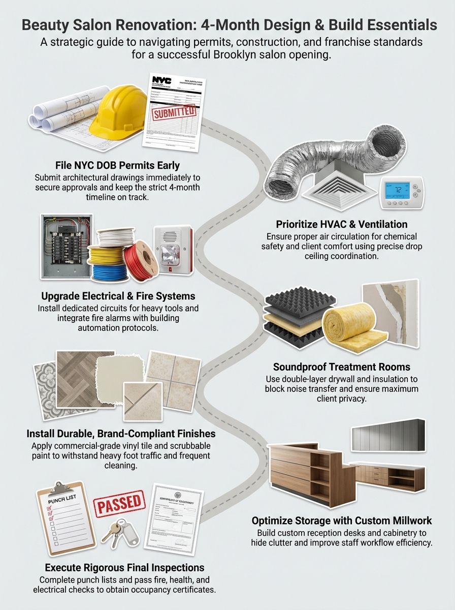 Beauty Salon Commercial Renovation: Design, Budget, and Timeline Essentials
