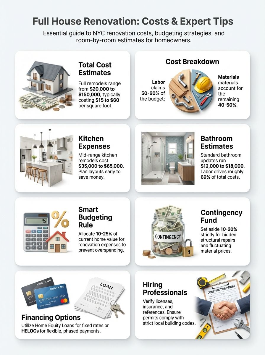 Full Renovation House Costs And Tips For Your Project