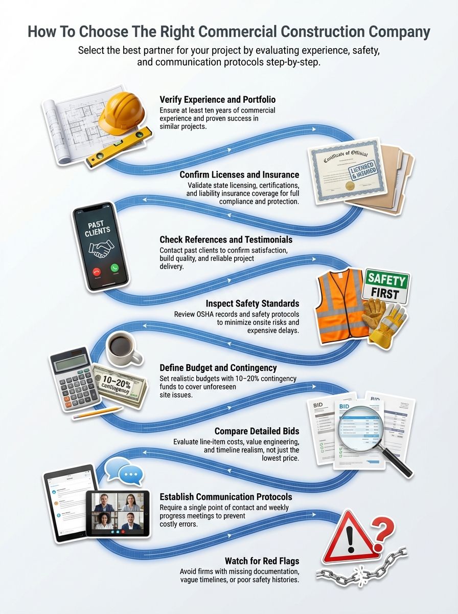 How To Choose The Right Commercial Construction Company For Your Project
