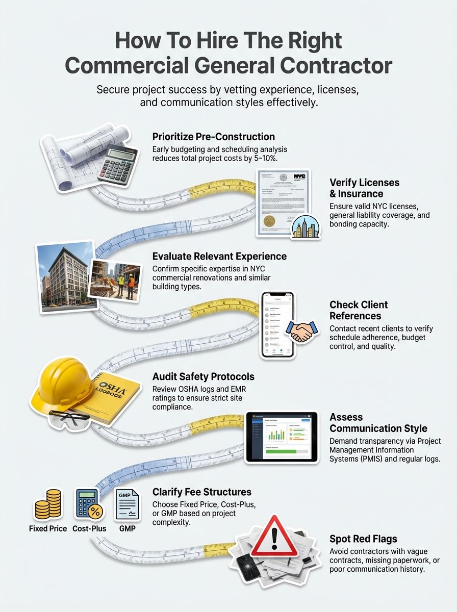 How To Hire The Right Commercial General Contractor For Your Project