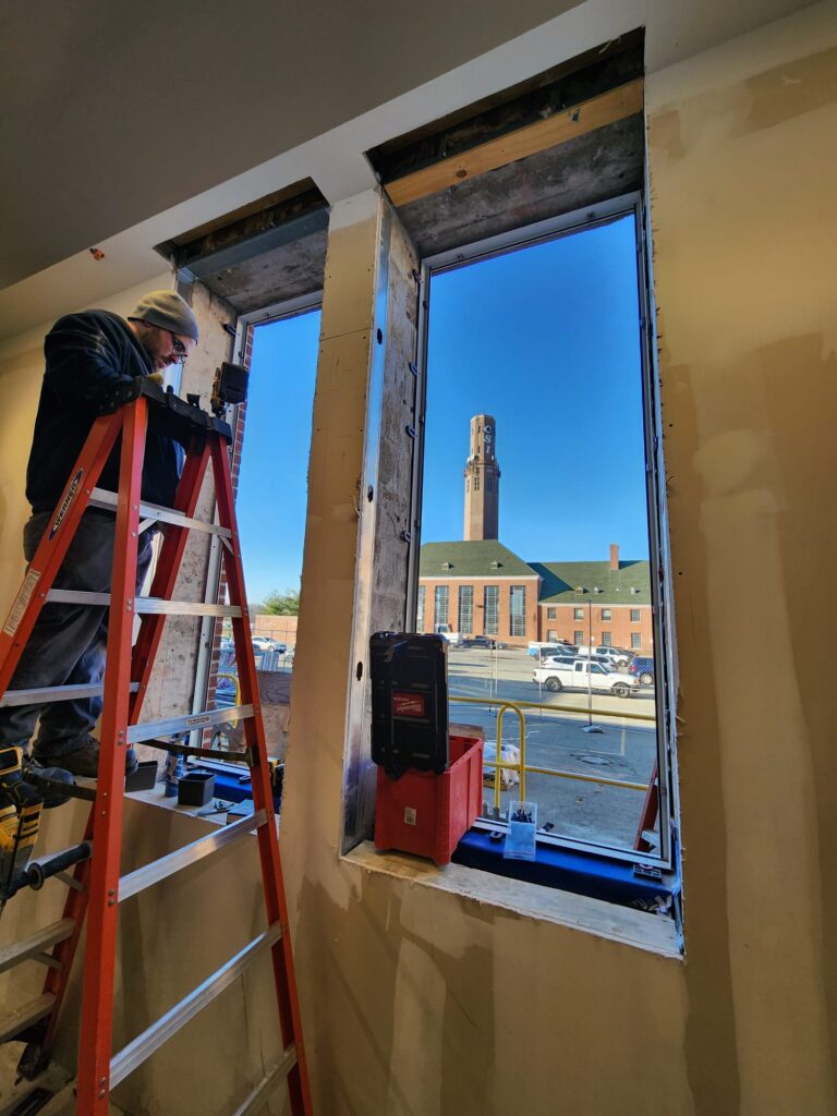 window openings preparation