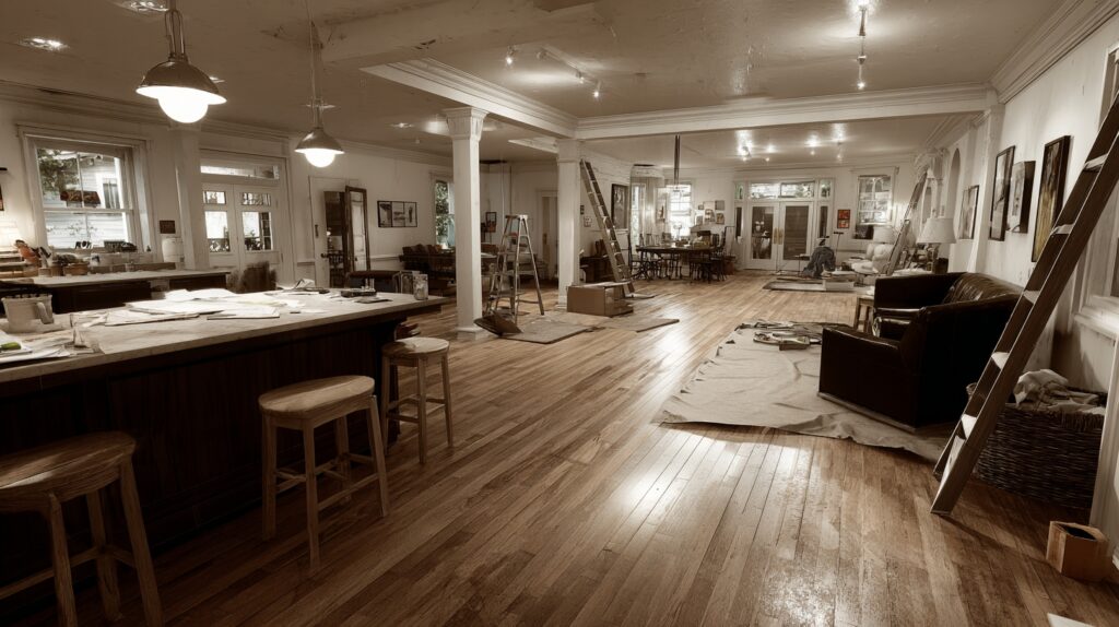 home renovation planning and remodeling scene in the New York City metro area