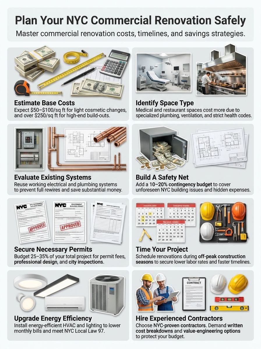 Understanding Commercial Renovation Estimates NYC: A Comprehensive Guide to Costs and Planning