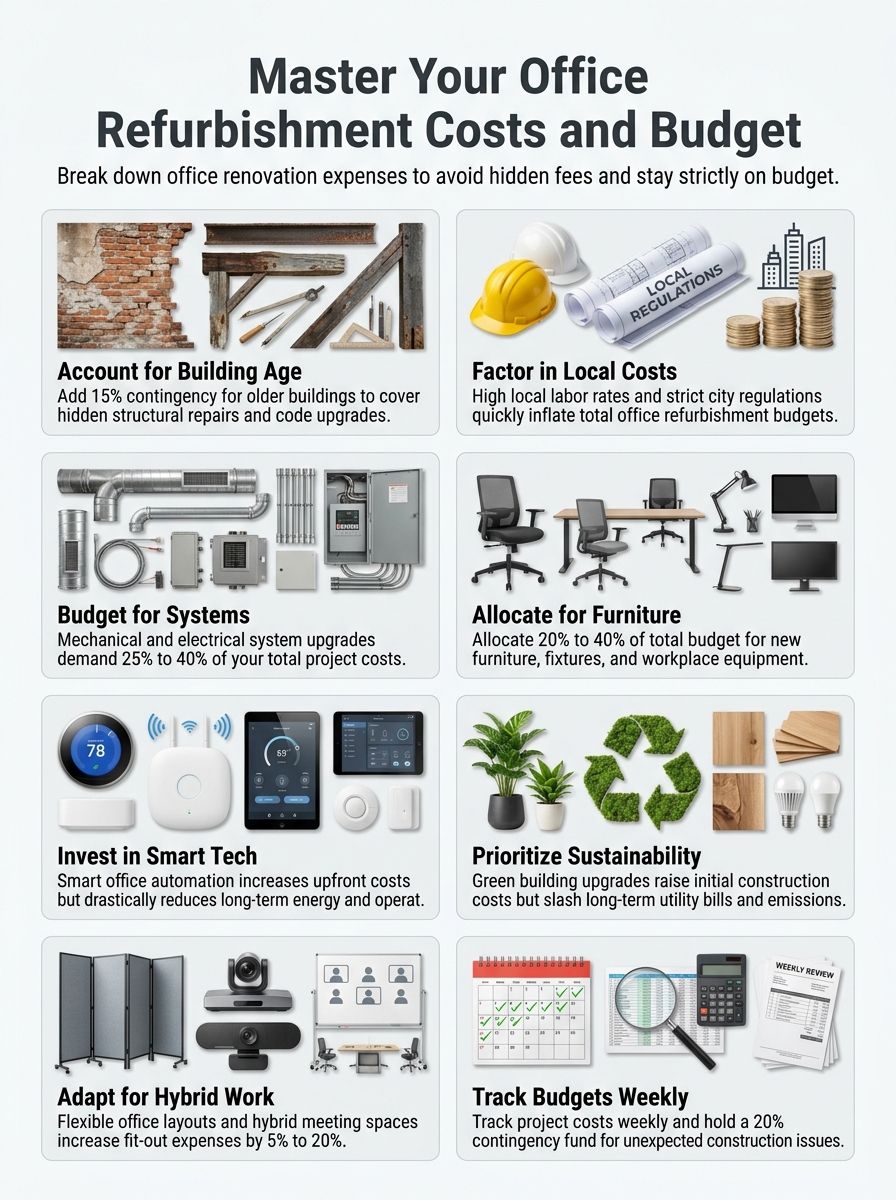 Understanding Office Refurbishment Costs: A Comprehensive Breakdown